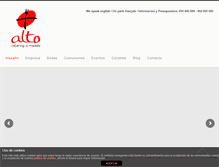 Tablet Screenshot of masalto.es